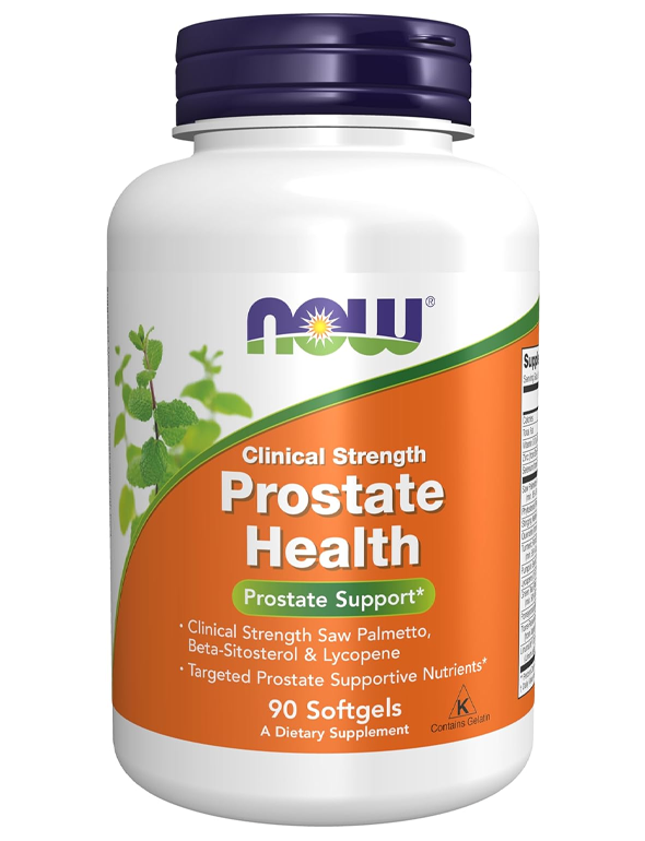 Prostate Health, Clinical Strength Saw Palmetto, Beta Sitosterol & Lycopene 90 Softgels